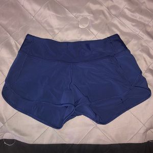 Lululemon Speed Up Shorts (WATERPROOF!)